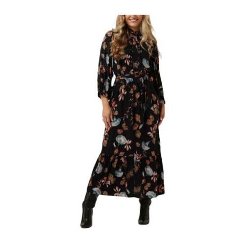 Maxi Jurk My Ev Zwart Dea Kudibal , Multicolor , Dames