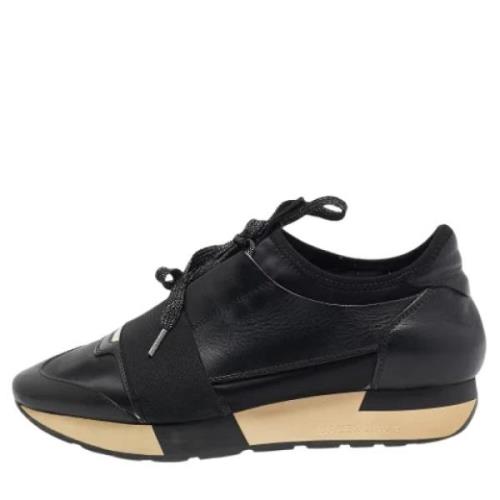 Pre-owned Fabric sneakers Balenciaga Vintage , Black , Dames