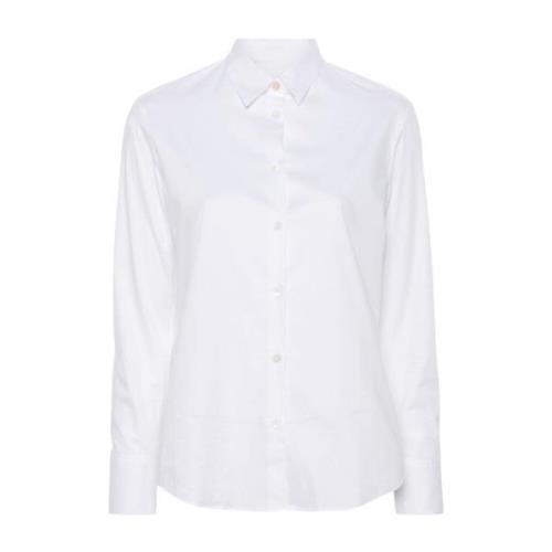 Wit Overhemd Klassieke Pasvorm PS By Paul Smith , White , Dames