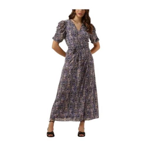 Navy Maxi Jurk voor Vrouwen Aaiko , Blue , Dames