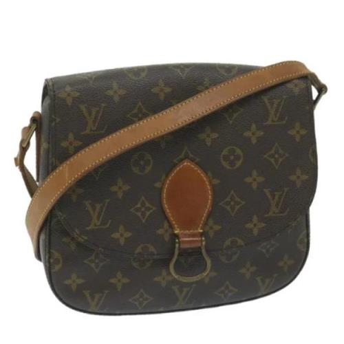 Pre-owned Canvas louis-vuitton-bags Louis Vuitton Vintage , Brown , Da...