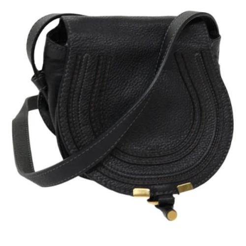 Pre-owned Leather shoulder-bags Chloé Pre-owned , Black , Dames