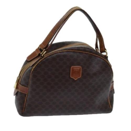 Pre-owned Leather handbags Celine Vintage , Brown , Dames