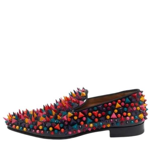 Pre-owned Leather flats Christian Louboutin Pre-owned , Multicolor , D...