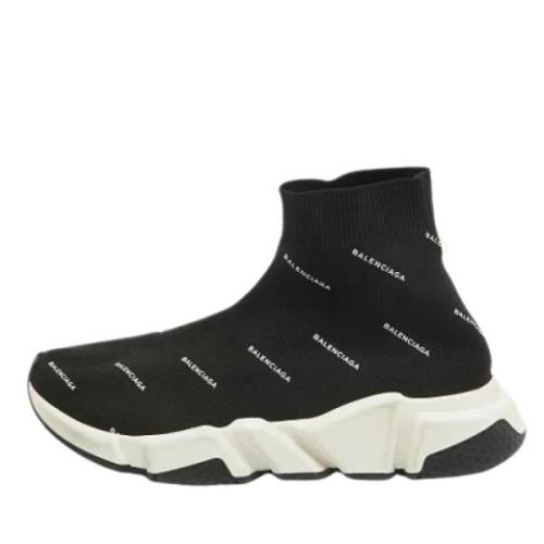 Pre-owned Fabric sneakers Balenciaga Vintage , Black , Dames