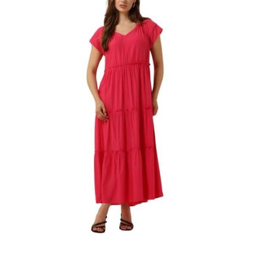 Roze Maxi Jurk New Sunrise Co'Couture , Pink , Dames