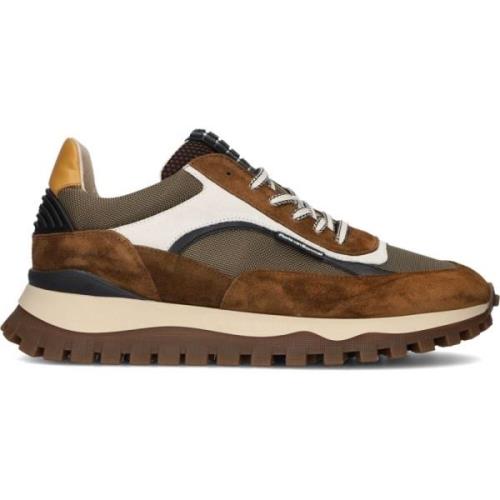 Cognac Sneakers Sfm-10156 Floris van Bommel , Brown , Heren