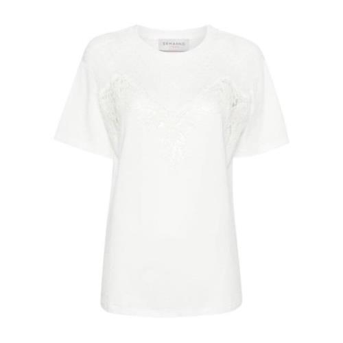 Off White Tee Shirt Ermanno Scervino , White , Dames