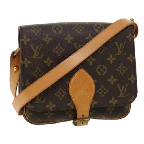 Pre-owned Canvas louis-vuitton-bags Louis Vuitton Vintage , Brown , Da...