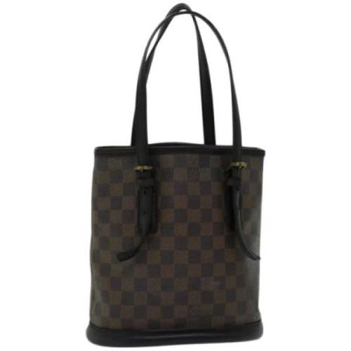 Pre-owned Canvas louis-vuitton-bags Louis Vuitton Vintage , Brown , Da...