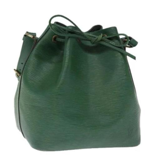 Pre-owned Leather louis-vuitton-bags Louis Vuitton Vintage , Green , D...