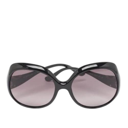 Pre-owned Acetate sunglasses Fendi Vintage , Black , Dames