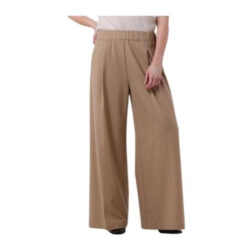 Dames Camel Broek Y2wi13 Semicouture , Brown , Dames