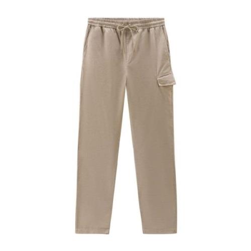 Rope Pants Woolrich , Beige , Heren