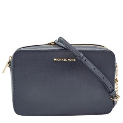 Pre-owned Leather shoulder-bags Michael Kors Pre-owned , Blue , Dames