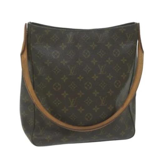 Pre-owned Canvas louis-vuitton-bags Louis Vuitton Vintage , Brown , Da...