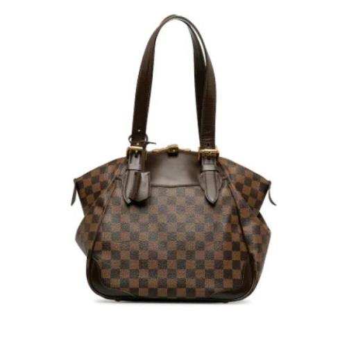 Pre-owned Leather louis-vuitton-bags Louis Vuitton Vintage , Brown , D...