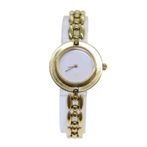 Pre-owned Metal watches Gucci Vintage , Yellow , Dames