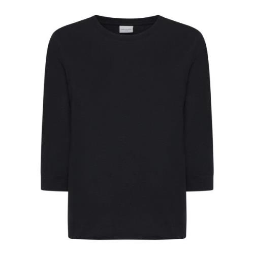 Zwarte T-shirts en Polos Dries Van Noten , Black , Dames