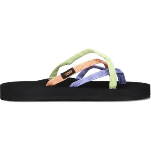 Kleurrijke Zomerse Slipper Teva , Multicolor , Dames