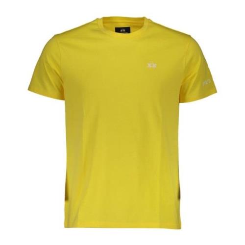 Sun-Kissed Elegance Cotton Tee La Martina , Yellow , Heren