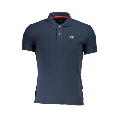 Elegante Slim Fit Polo met contrasterende details La Martina , Blue , ...