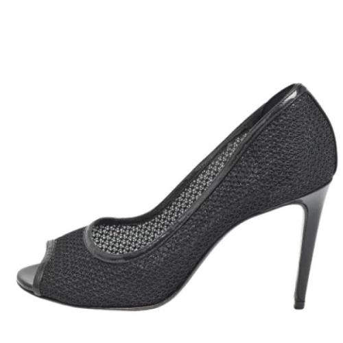 Pre-owned Mesh heels Dolce & Gabbana Pre-owned , Black , Dames