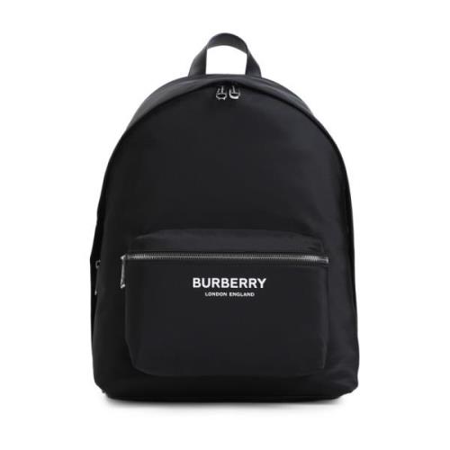 Zwarte Bucket Bag Rugzak Burberry , Black , Heren