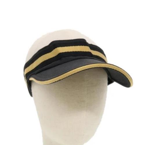 Pre-owned Fabric hats Gucci Vintage , Black , Dames