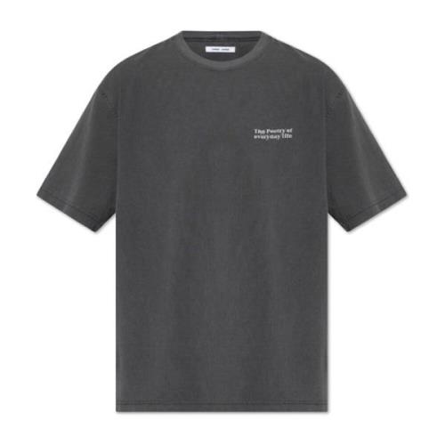 T-shirt Sapoetry Samsøe Samsøe , Gray , Heren