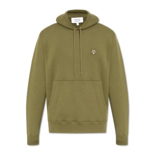 Hoodie Maison Kitsuné , Green , Heren