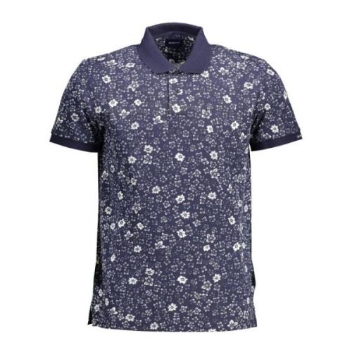 Elegant poloshirt met korte mouwen Gant , Blue , Heren