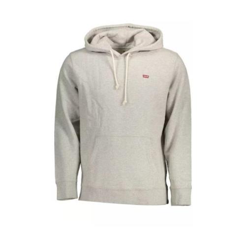 Grijze Hoodie voor Mannen Levi's , Gray , Heren