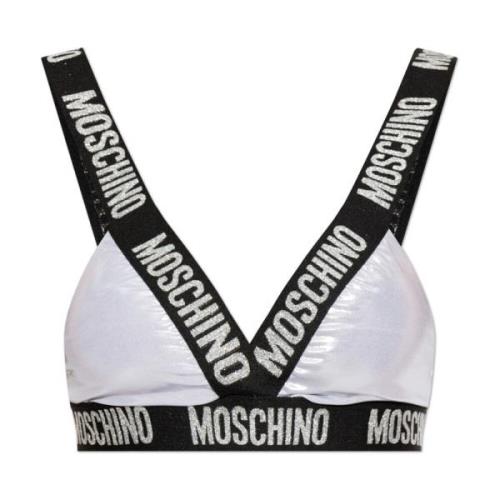 Badpak top Moschino , Gray , Dames