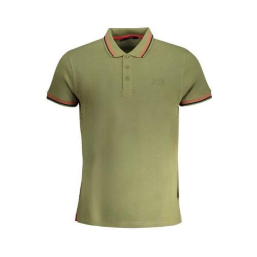 Groen Poloshirt met Korte Mouwen Cavalli Class , Green , Heren