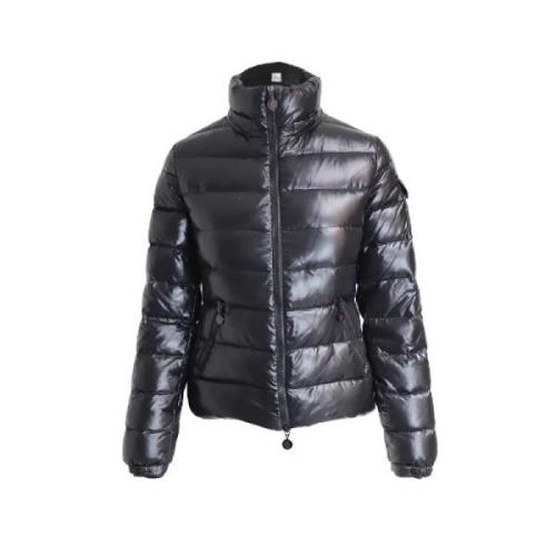 Pre-owned Nylon outerwear Moncler Pre-owned , Black , Dames