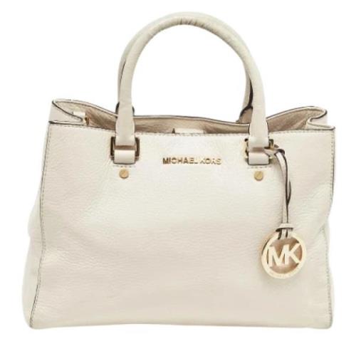 Pre-owned Leather handbags Michael Kors Pre-owned , Beige , Dames