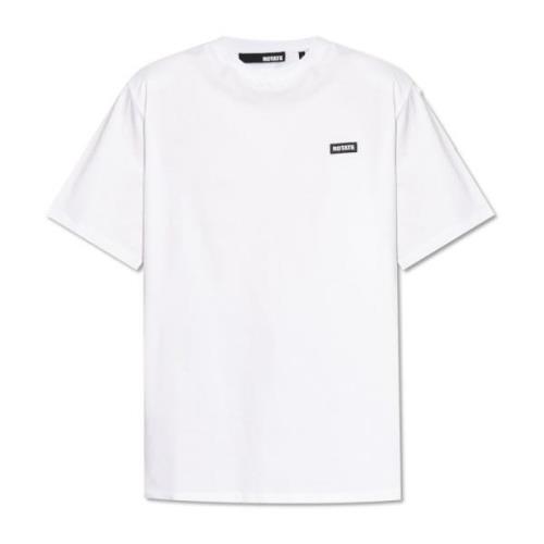 T-shirt met logo Rotate Birger Christensen , White , Dames