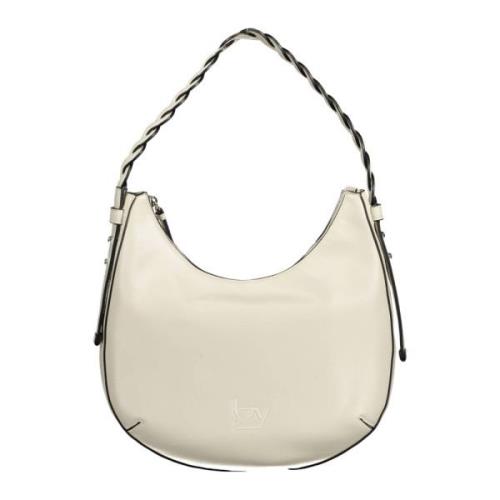 Elegante witte PVC-handtas met contrasterende details Byblos , White ,...