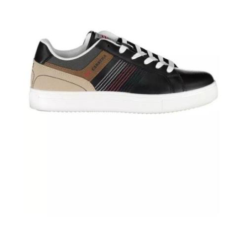 Sportieve Zwarte Sneakers met Contrasterende Accenten Carrera , Black ...