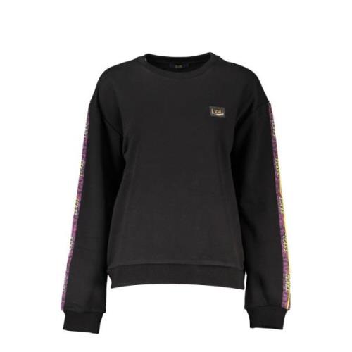 Chique versierde sweatshirt met lange mouwen Cavalli Class , Black , D...