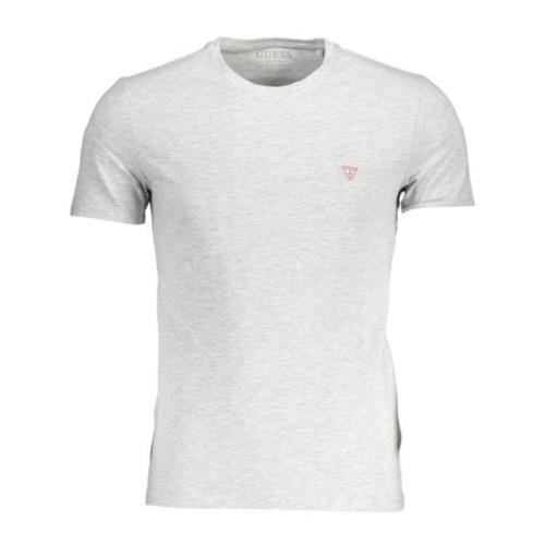 Essential Grijs Logo Tee Guess , Gray , Heren