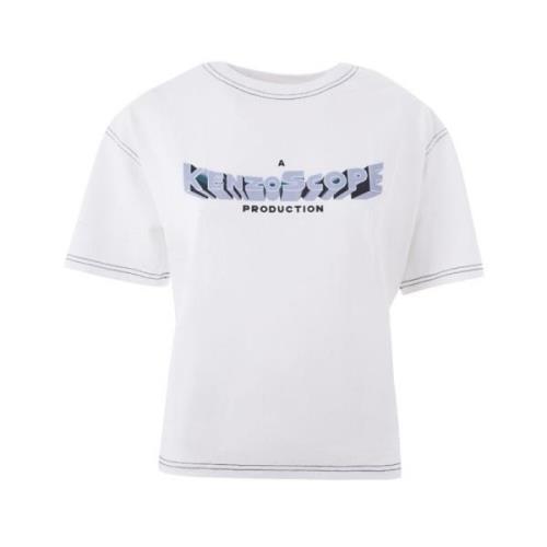 Elegant wit katoenen top Kenzo , White , Heren