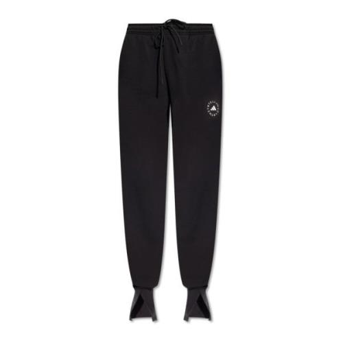 Sweatpants met logo Adidas by Stella McCartney , Black , Dames