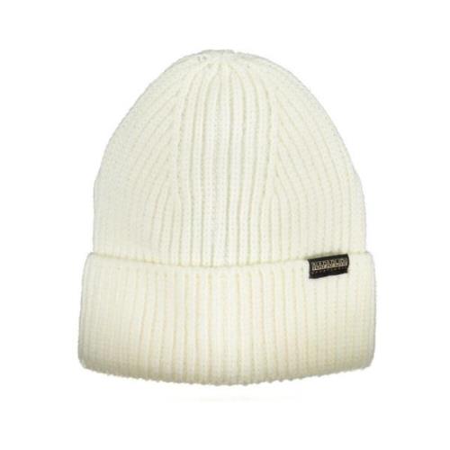 Witte Acryl Hoed & Mutsen Napapijri , White , Unisex