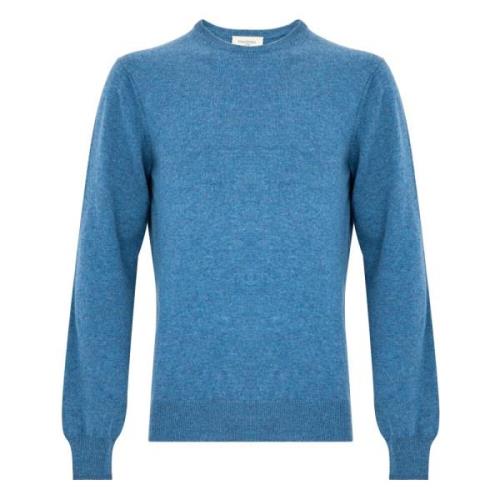 Blauwe Cashmere Trui Piacenza 1733 , Blue , Heren