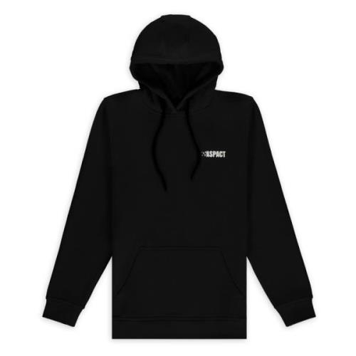 Zwarte Xplode Hoodie - Trendy Design Aspact , Black , Heren