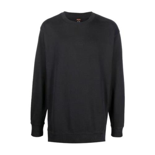 Heren Wefade Sweater Hugo Boss , Black , Heren