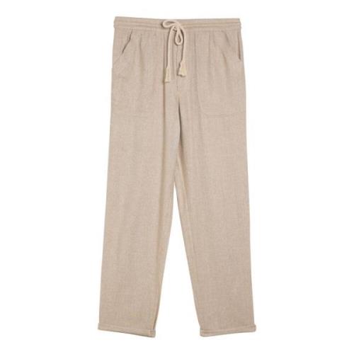 Reguliere Etoile Broek Isabel Marant Étoile , Beige , Dames