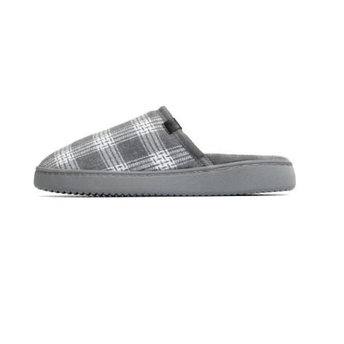 Check Grey Pantoffels - Trendy Design Aspact , Gray , Heren